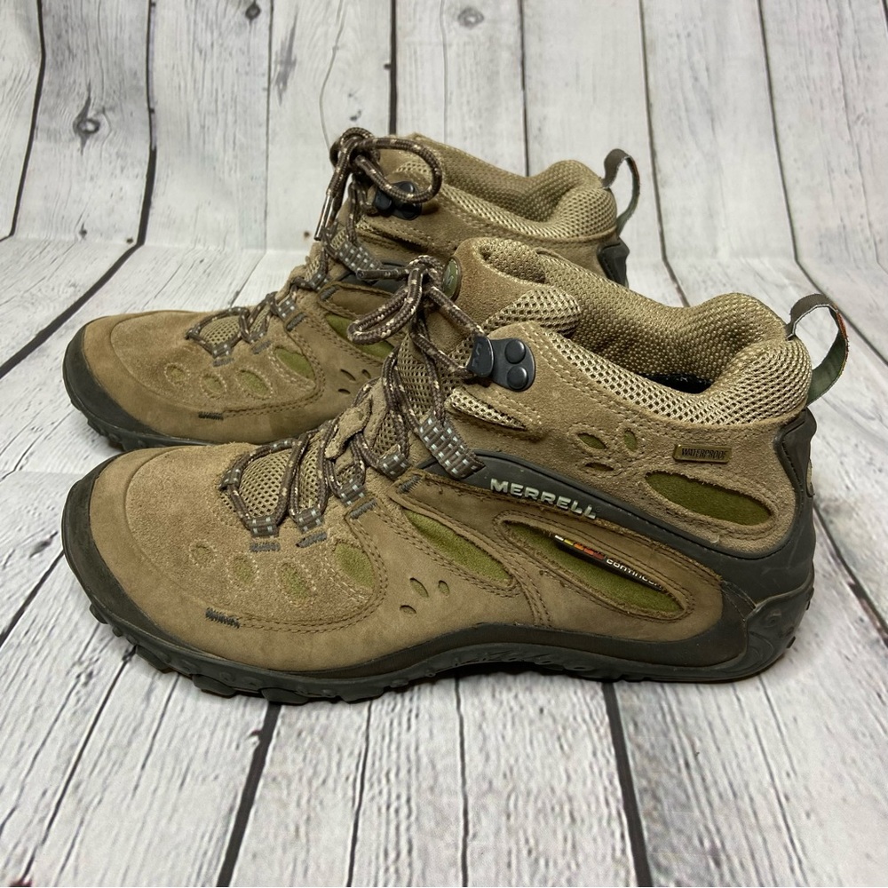 Merrell Women Hiking Boots Chameleon Arc Mid Waterproof Performance 10